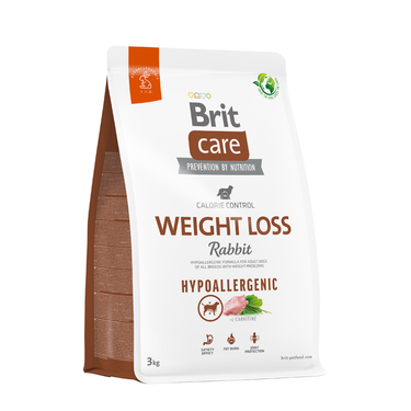 Brit Care Perro Hypoallergenic Weight Loss - Conejo 3kg (Control de peso)